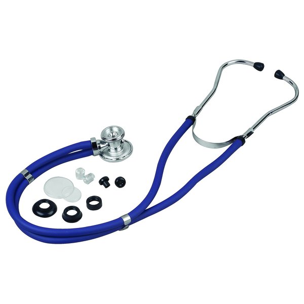Veridian Healthcare Sterling Sprague Rappaport-Type Stethoscope, Navy Blue, Boxed 05-11002